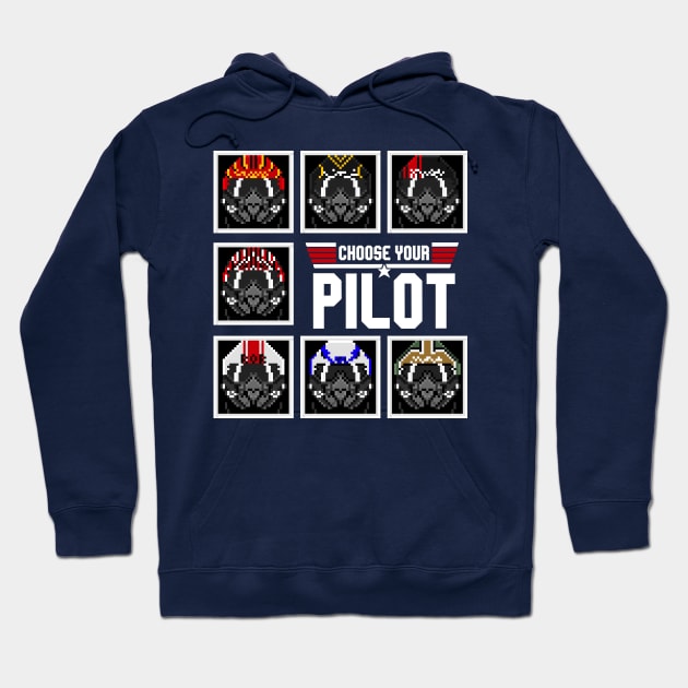 Choose Your Pilot Hoodie by rokrjon